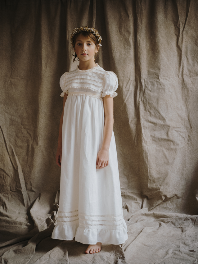 a0002 VESTIDO COMUNIÓN MARINERO PUNTILLA