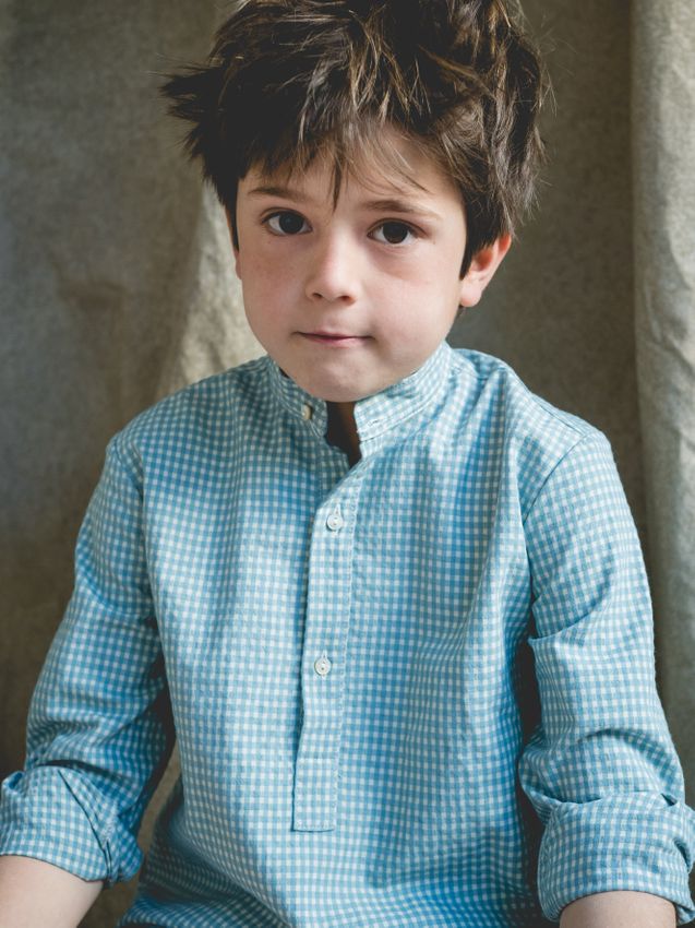 2.9.0 CAMISA NIÑO VICHY