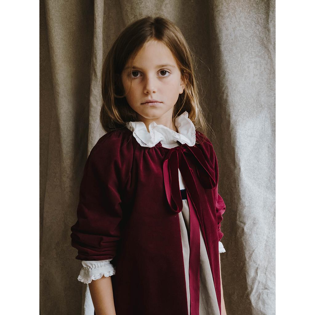 OI26AC ABRIGO ABIGAIL VELVET