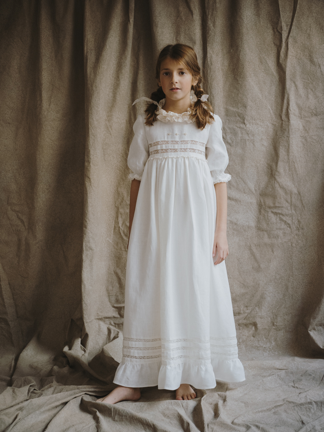 a0003 VESTIDO COMUNIÓN 3 FLORES