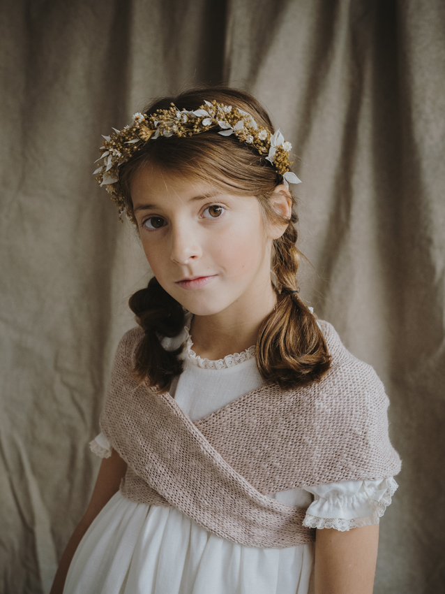 c047 CORONA IESU COMMUNIO OCRE