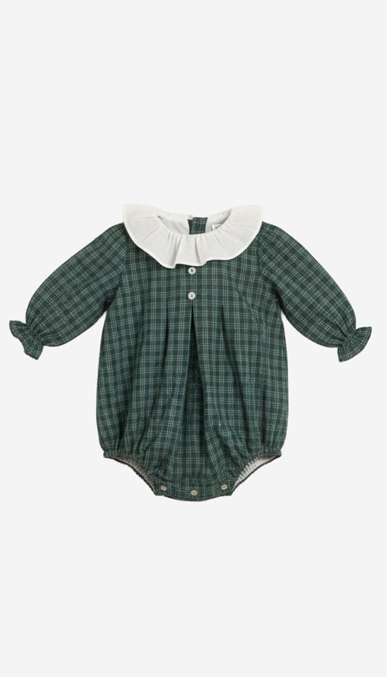 RANITA ESCOCÉS PV M/F cuello volante lino